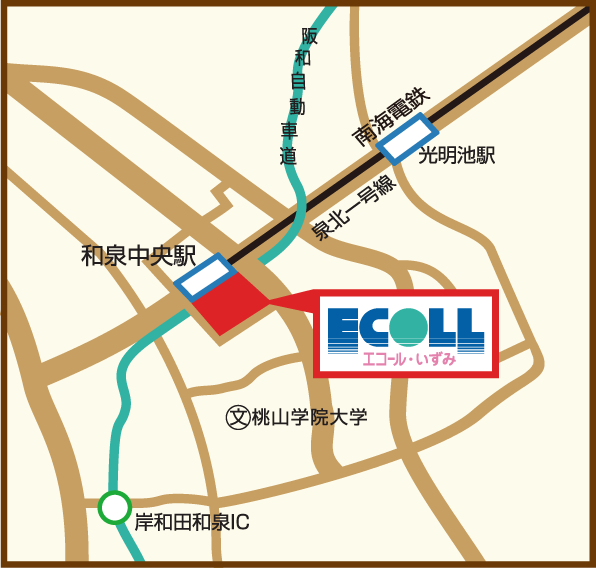 周辺道路地図
